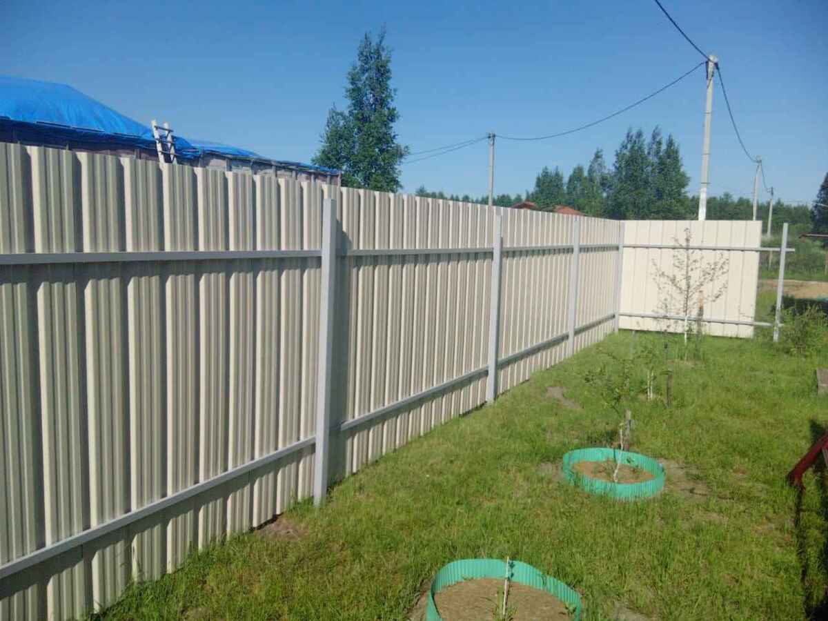 Забор из ПП-25