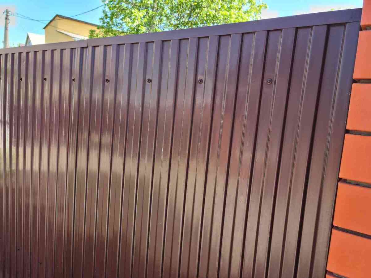 Забор ПП-10 1,3 мм Ral 8017