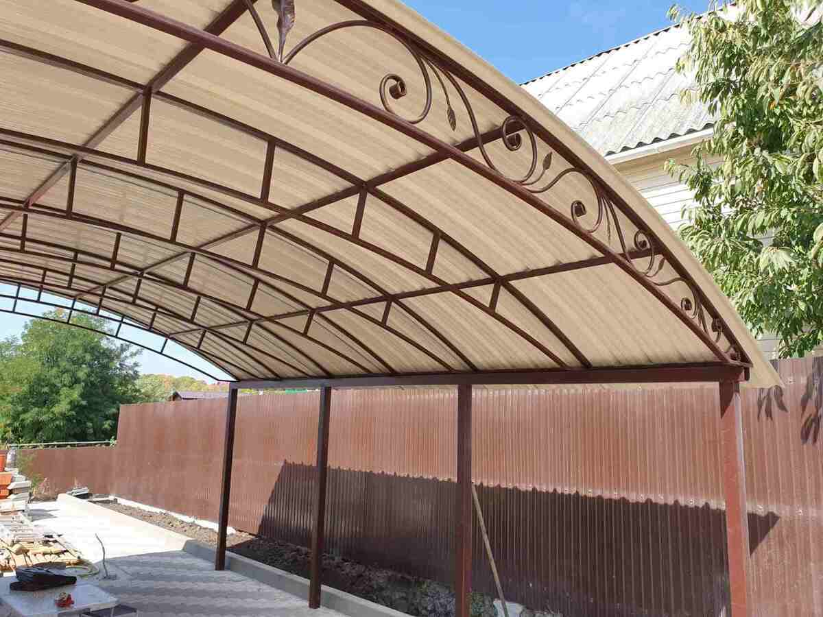 Арочный навес