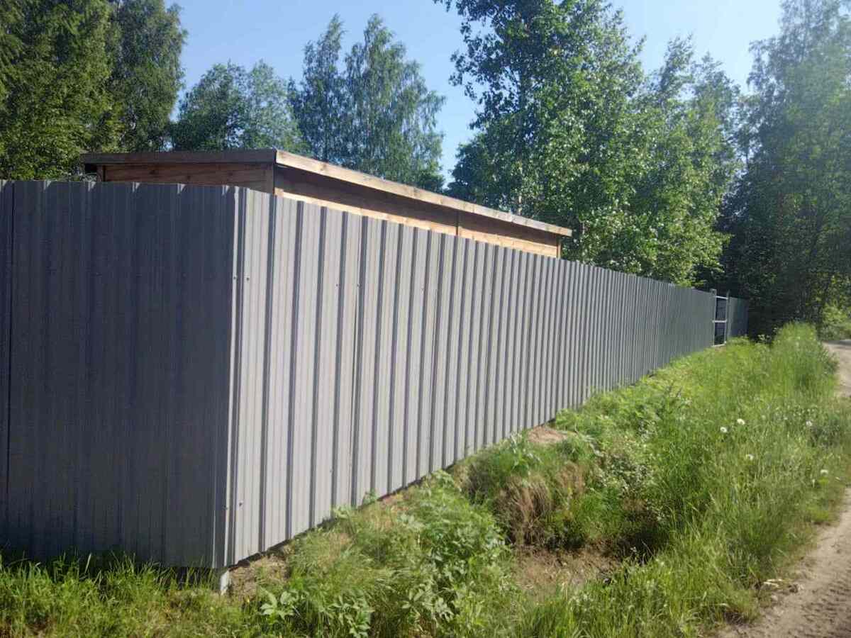 Забор лист ПВХ марки ПП-25